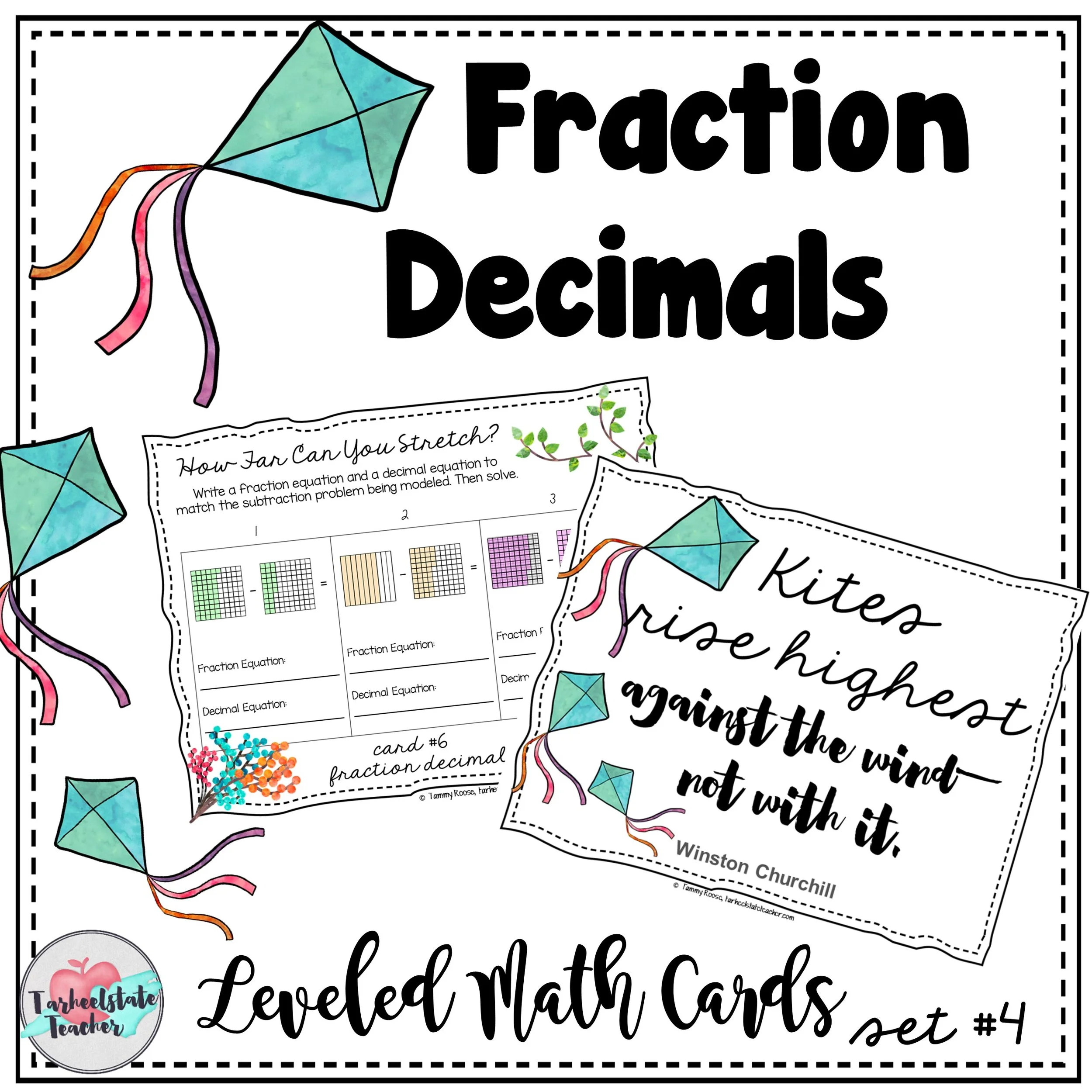 DecimalFractionLeveledCards