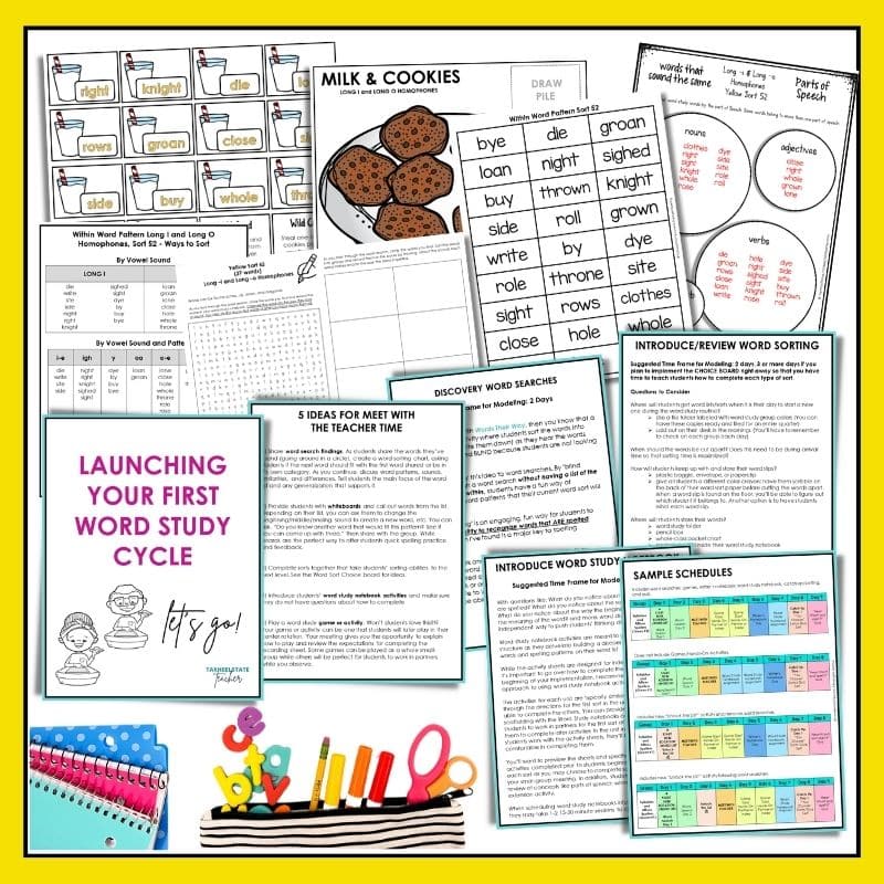 Word Study & Spelling - Tarheelstate Teacher