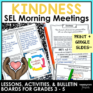 lessons and activities for teaching kindness social emotional learning unit