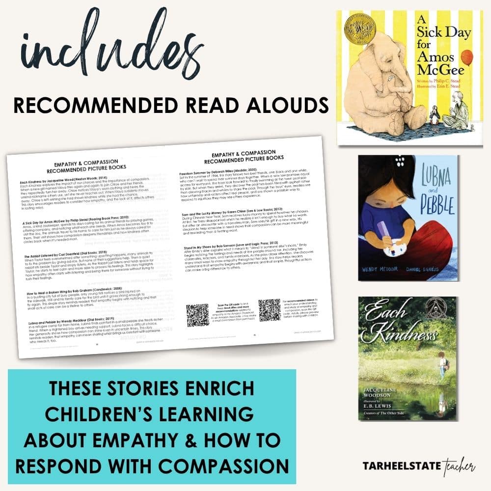 Picture books about empathy and compassion