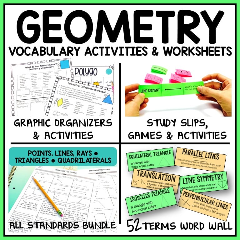 4 geometry resources bundle
