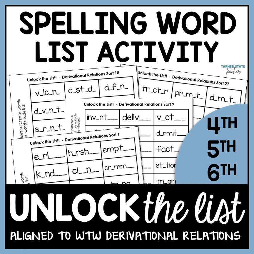 Fill-in-the-blank spelling puzzles for derivational suffixes, -ion, spelling-meaning patterns, & Latin & Greek roots/word parts. WTW Derivational Relations 3rd Ed.