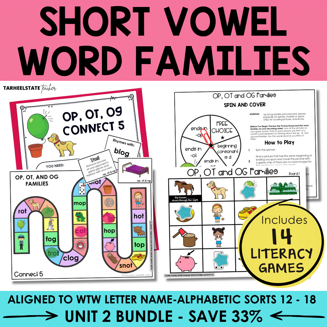 Letter Name Unit 2 Bundle Cover