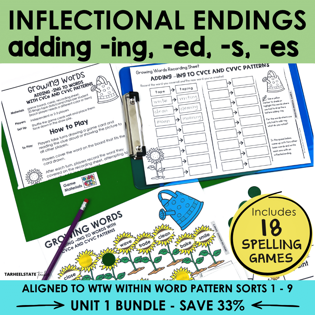 Syllables Unit 1 Bundle Cover