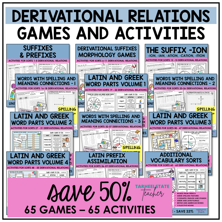 derivational relations mega bundle