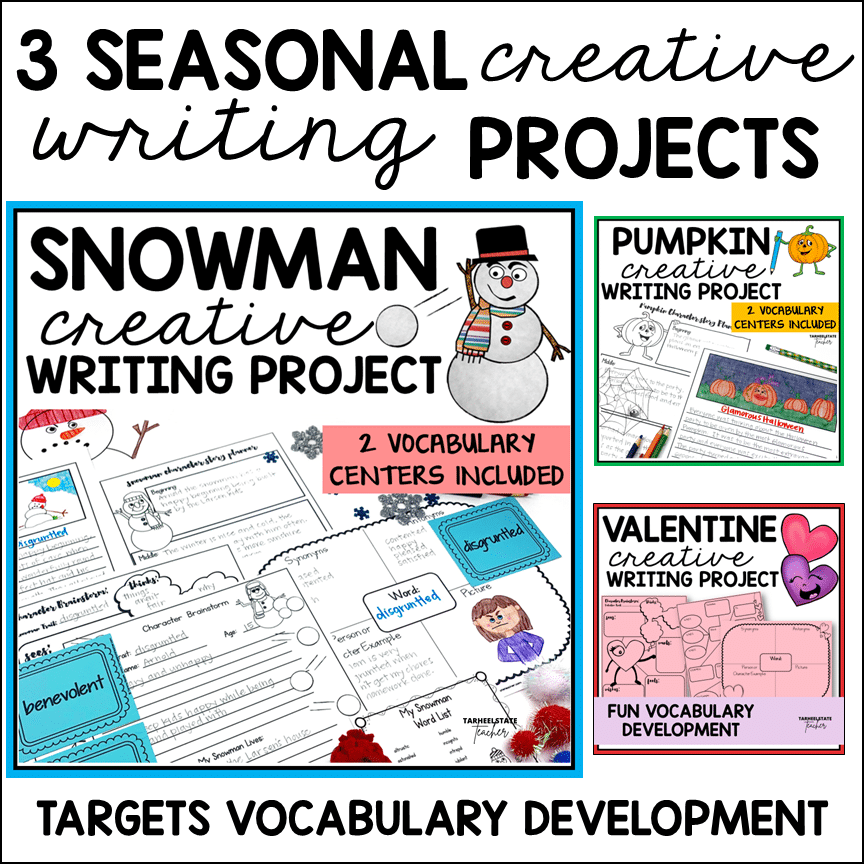 holiday writing personalities bundle