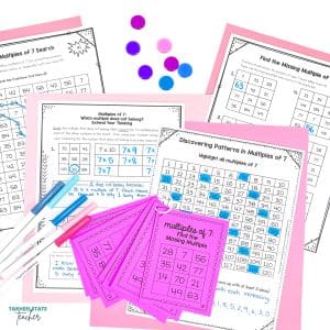 multiply by 7 mastering multiplication facts