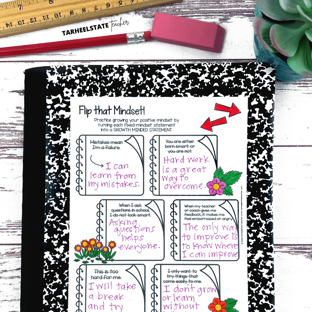 The Difference Between Growth Mindset and Fixed Mindset: 10 Growth Mindset vs Fixed Mindset Activities for Students - 10 Growth Mindset vs Fixed Mindset Activities for Students Image 4 growth mindset vs fixed mindset activities and examples for students