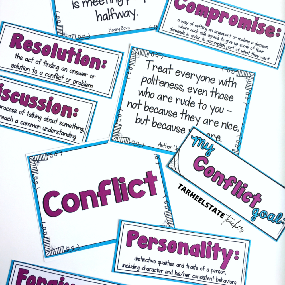 Ideas for Morning Meeting Topics for Upper Elementary - 17themessquareimages photosMorningMeetingBlogPost28429 conflict resolution bulletin board materials for upper elementary students
