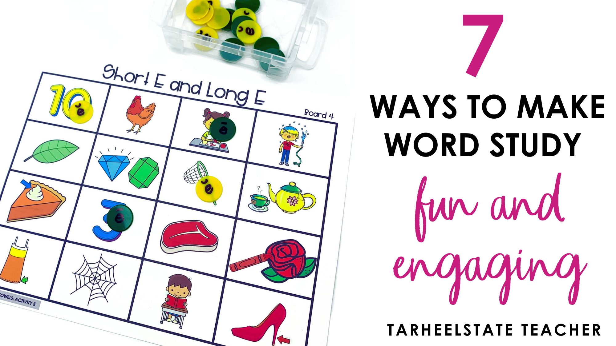 7 Ideas to Make Word Study Fun and Engaging - 1 1 1 1