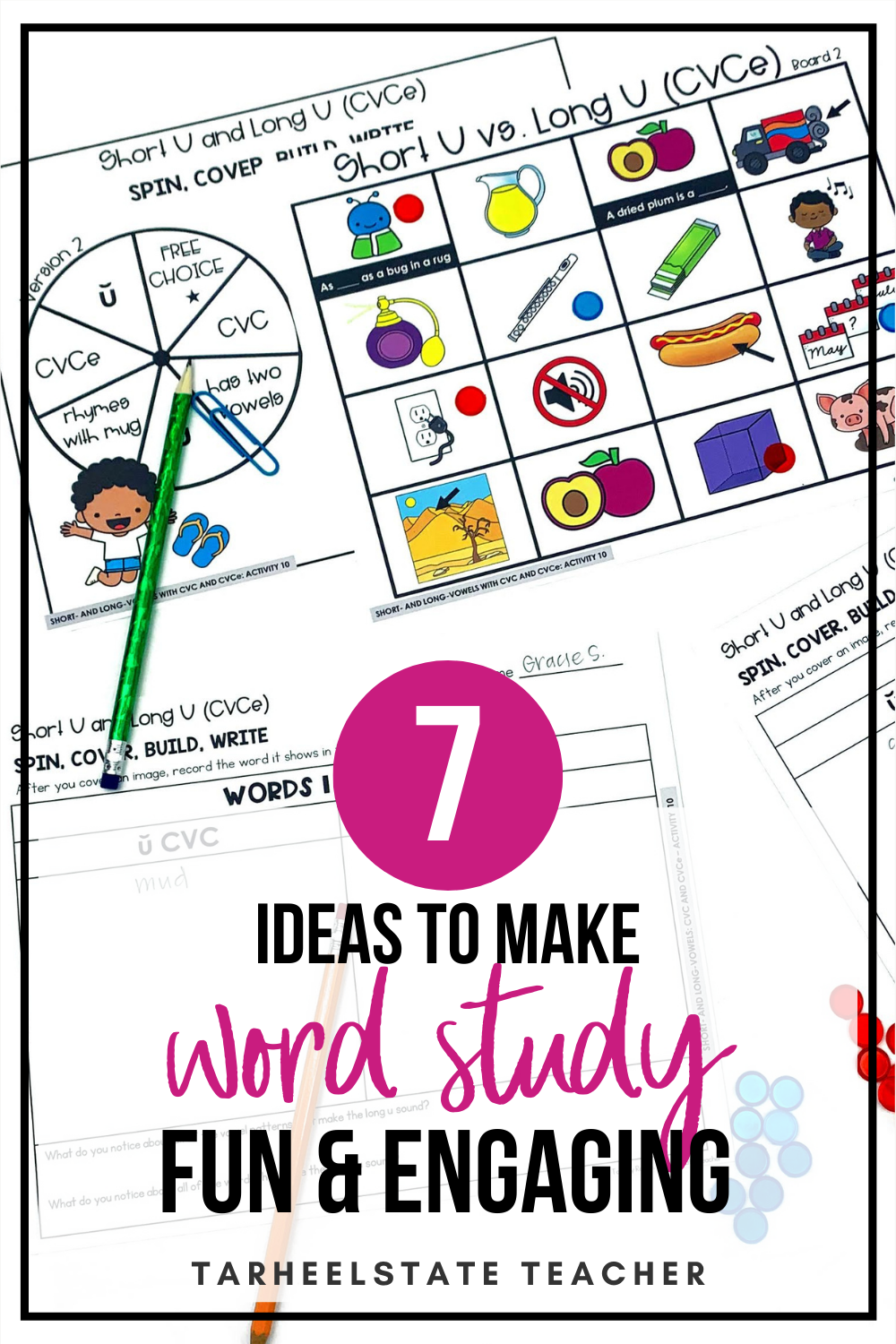 7 Ideas to Make Word Study Fun and Engaging - 7waystomakewordstudyfunandengaging 7waystomakewordstudyfunandengaging