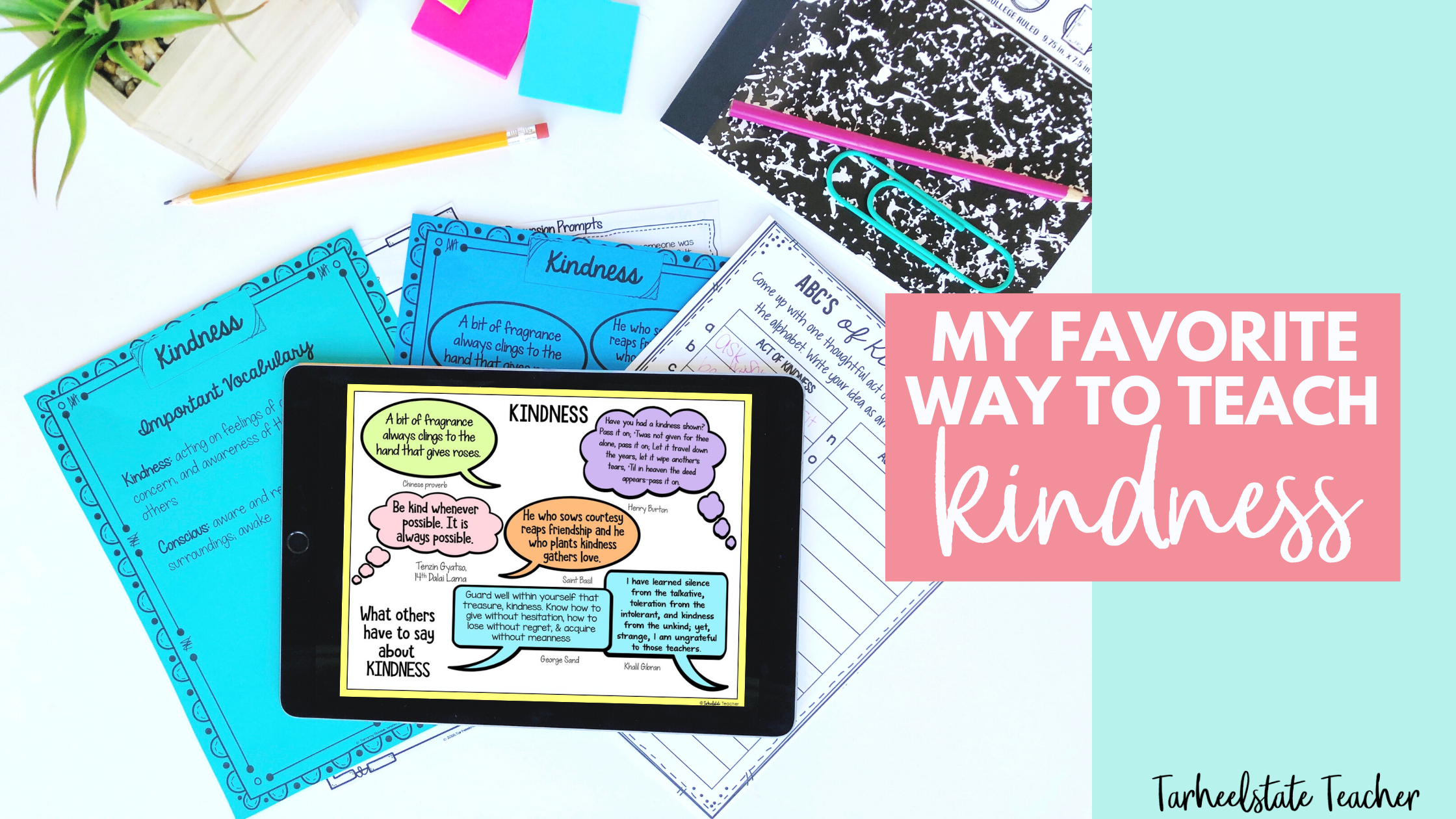"Somebody Loves You, Mr. Hatch" Kindness Activity - Addaheading 2 kindness activity for upper elementary students