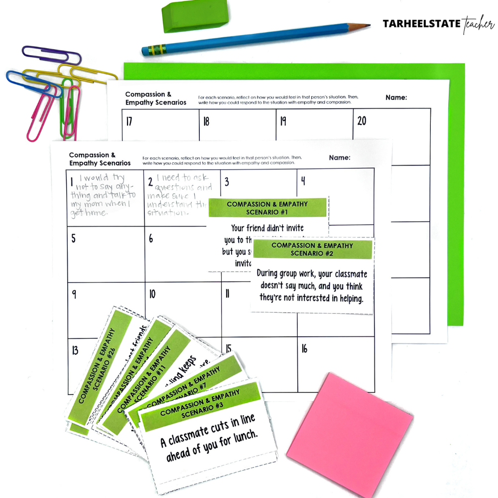 Compassion26EmpathyMorningMeetingBlogPosts