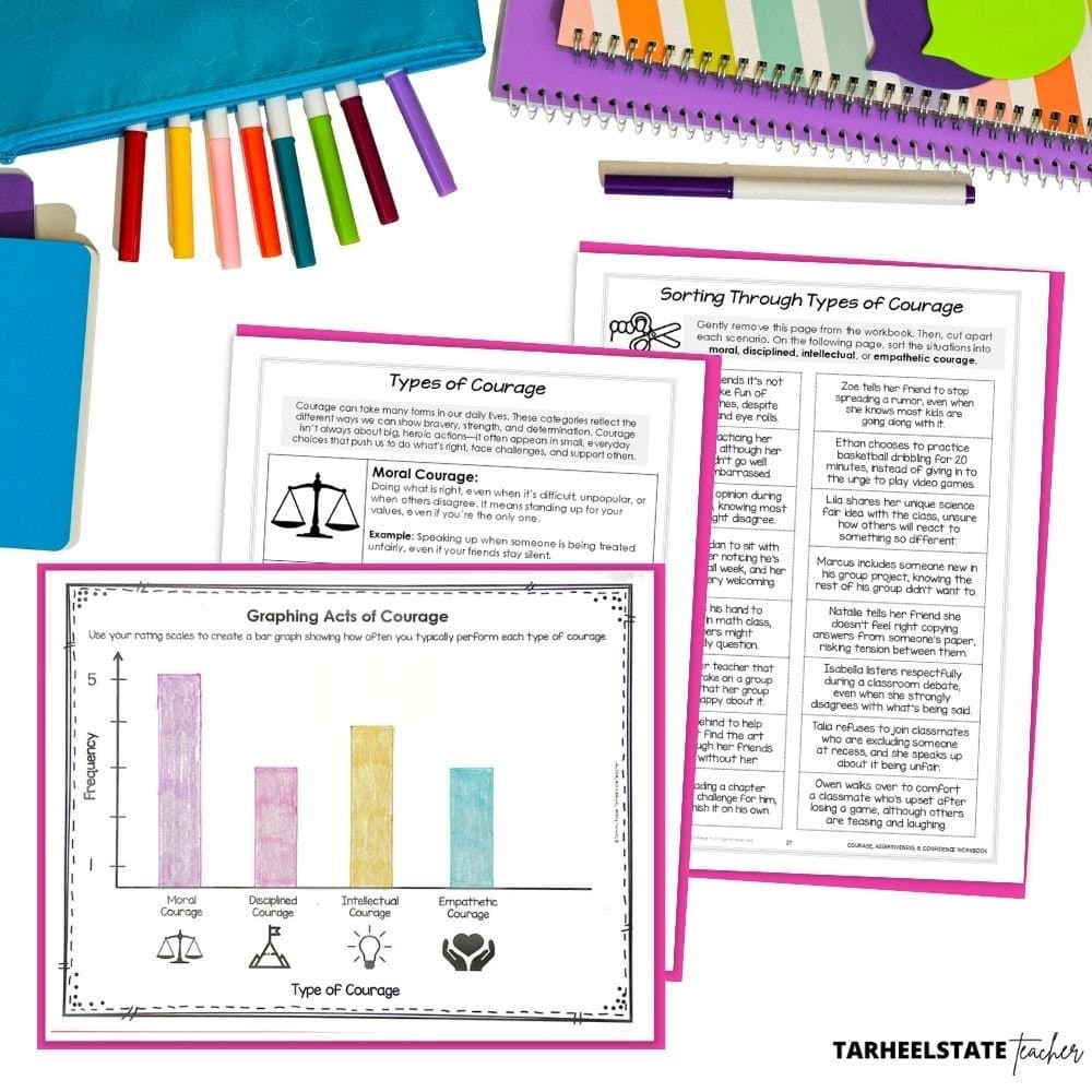 Helping Kids Build Courage and Confidence: A Courage & Assertiveness Workbook for Ages 8–12 - CouragePODWorkbook4 CouragePODWorkbook4