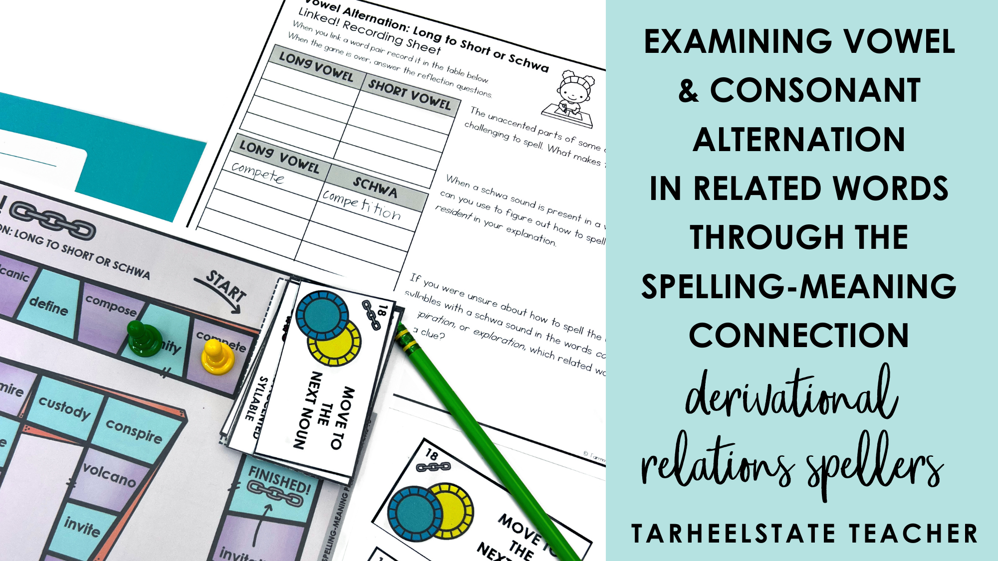 Examining Vowel and Consonant Alternation in Related Words through the Spelling-Meaning Connection - Derivational Relations Spellers -
