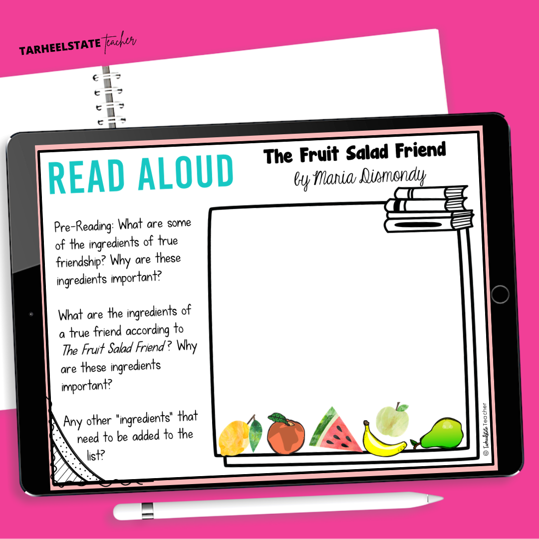 Why I LOVE Teaching with Themes in Literature for Morning Meeting - Gratitude friendship activities for upper elementary students