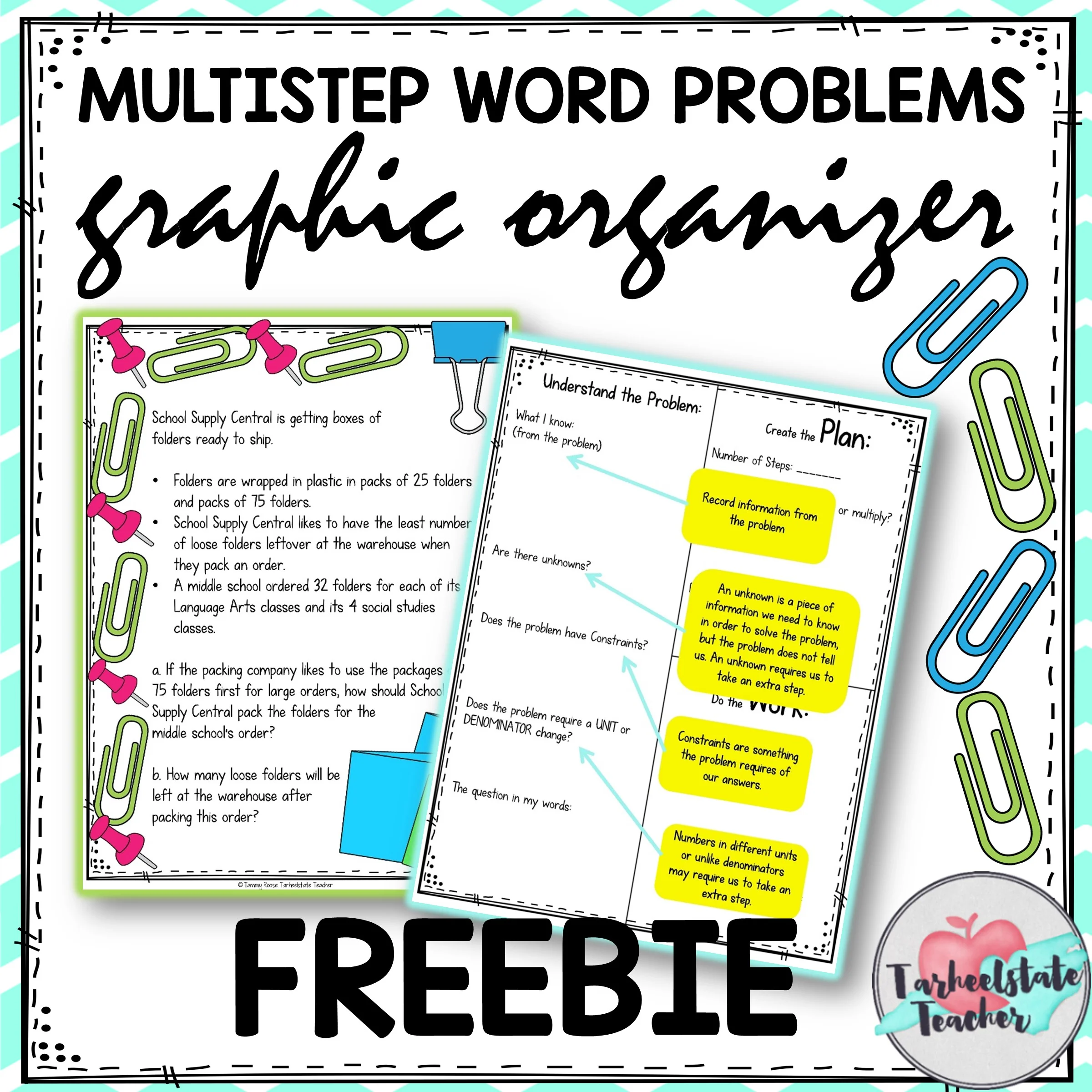 MULTISTEPWORDPROBLEMSGRAPHICORGANIZERFREE