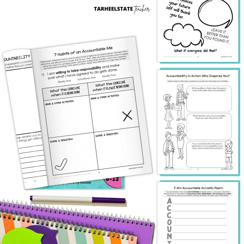 Teaching Responsibility for Kids: How to Help Children Follow Through, Make Good Choices, and Build Accountability - ResponsibilityPODWorkbookPostImage5 ResponsibilityPODWorkbookPostImage5