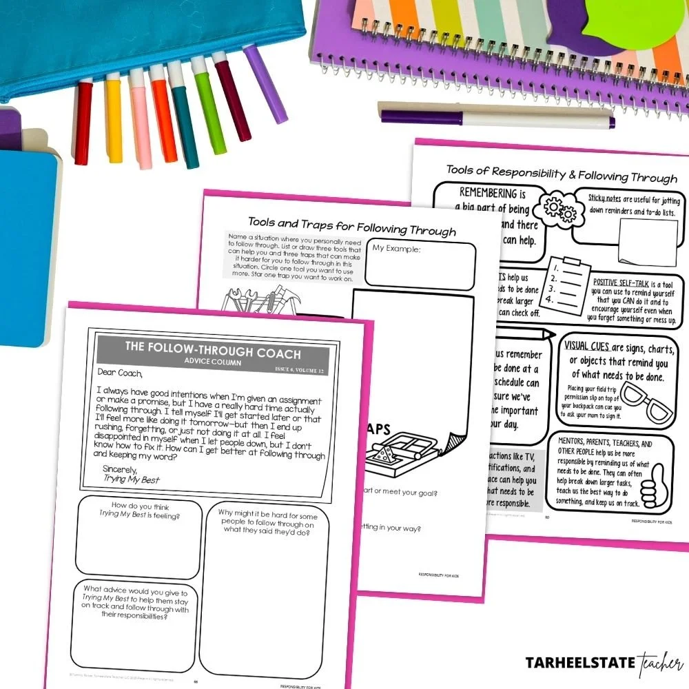 Teaching Responsibility for Kids: How to Help Children Follow Through, Make Good Choices, and Build Accountability - ResponsibilityPODWorkbookPostImage6 ResponsibilityPODWorkbookPostImage6