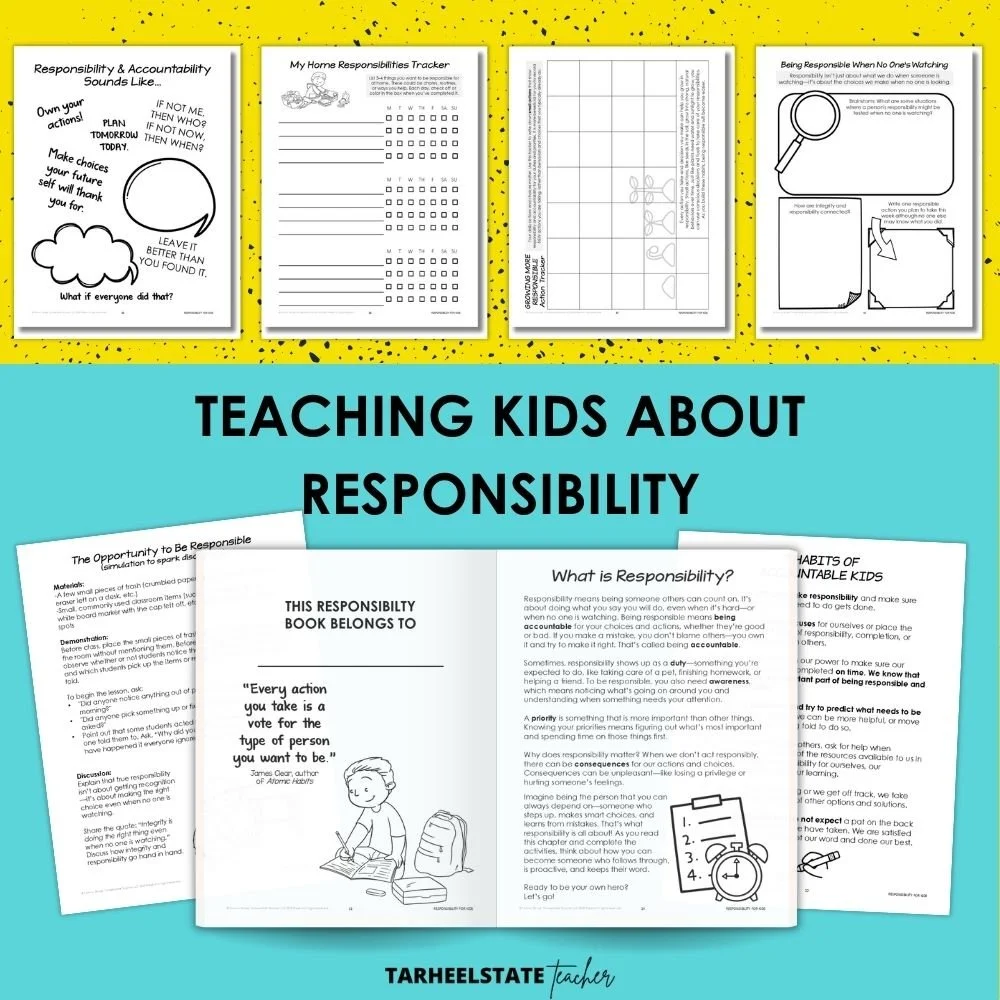 Teaching Responsibility for Kids: How to Help Children Follow Through, Make Good Choices, and Build Accountability - ResponsibilityPODWorkbookPostImage9 ResponsibilityPODWorkbookPostImage9
