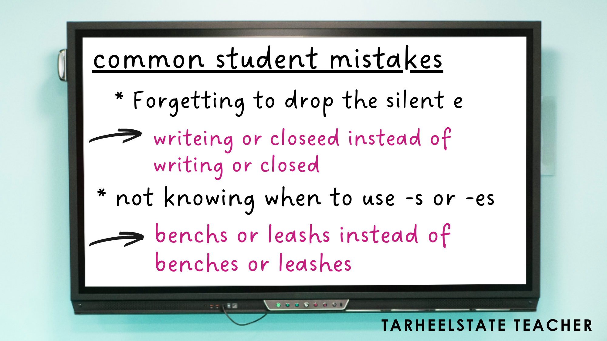 TeachingInflectedEndingsCommonMistakes