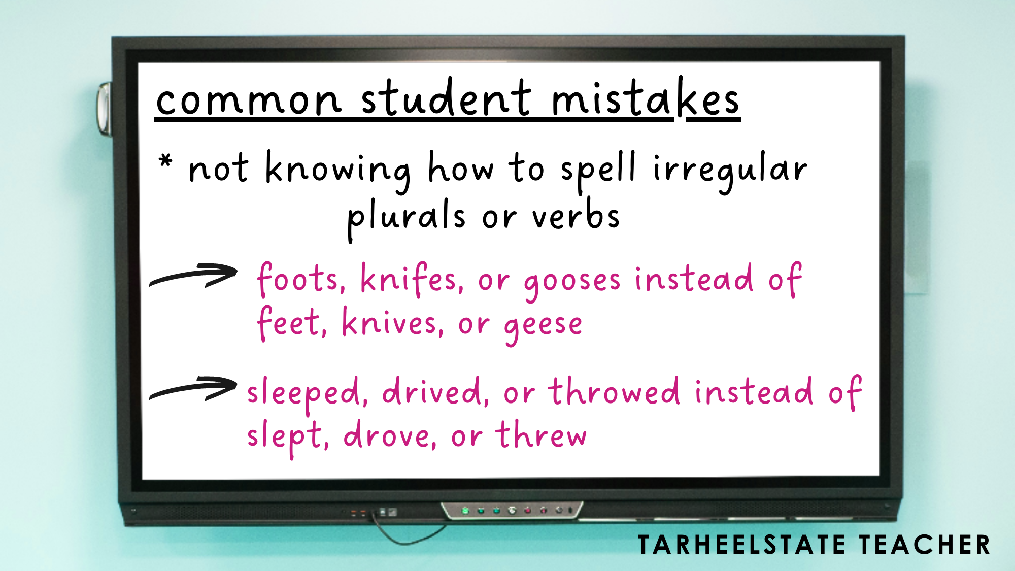 TeachingInflectedEndingsCommonMistakes28229