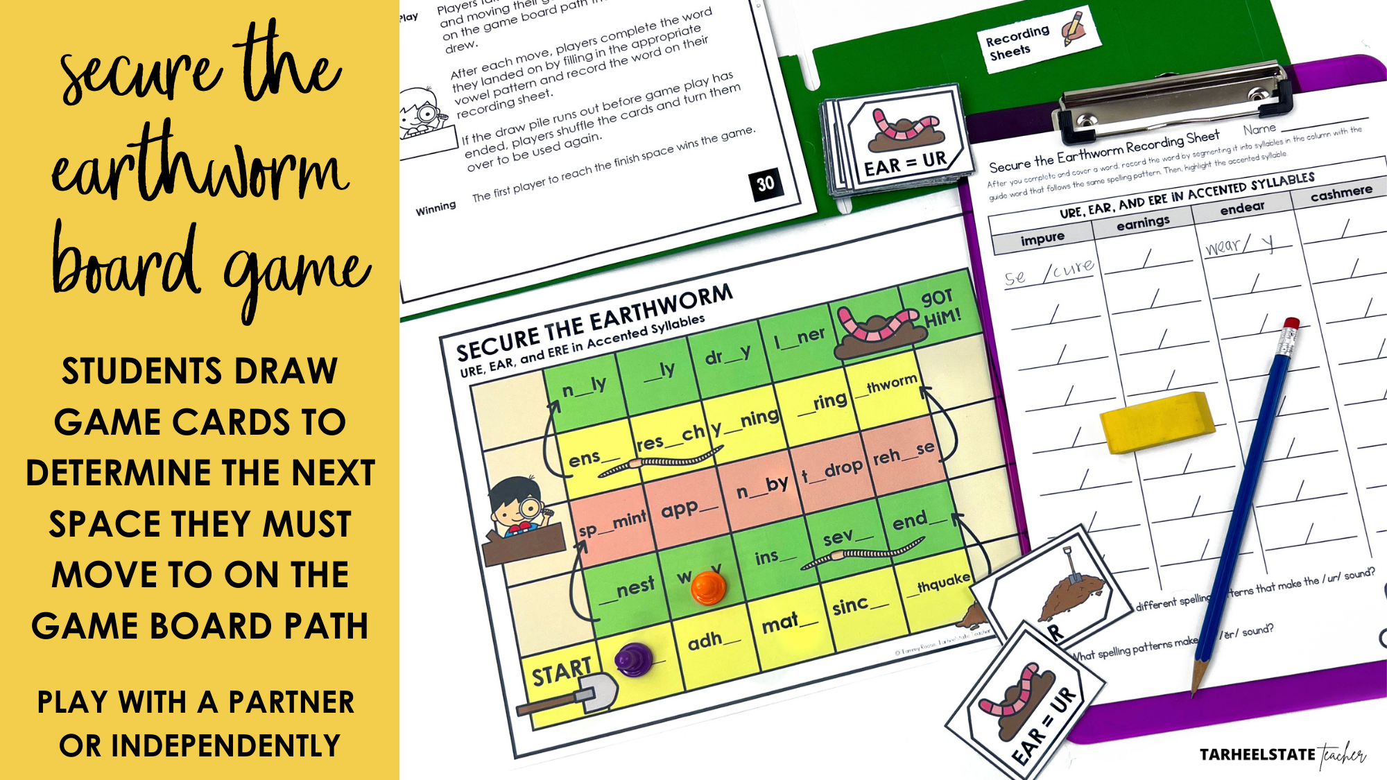Teaching Long Vowel Patterns, R-Controlled Vowel Patterns, Ambiguous Vowel Patterns, and Diphthongs in Accented Syllables - TeachingSyllableJuncturePatterns28229 TeachingSyllableJuncturePatterns28229
