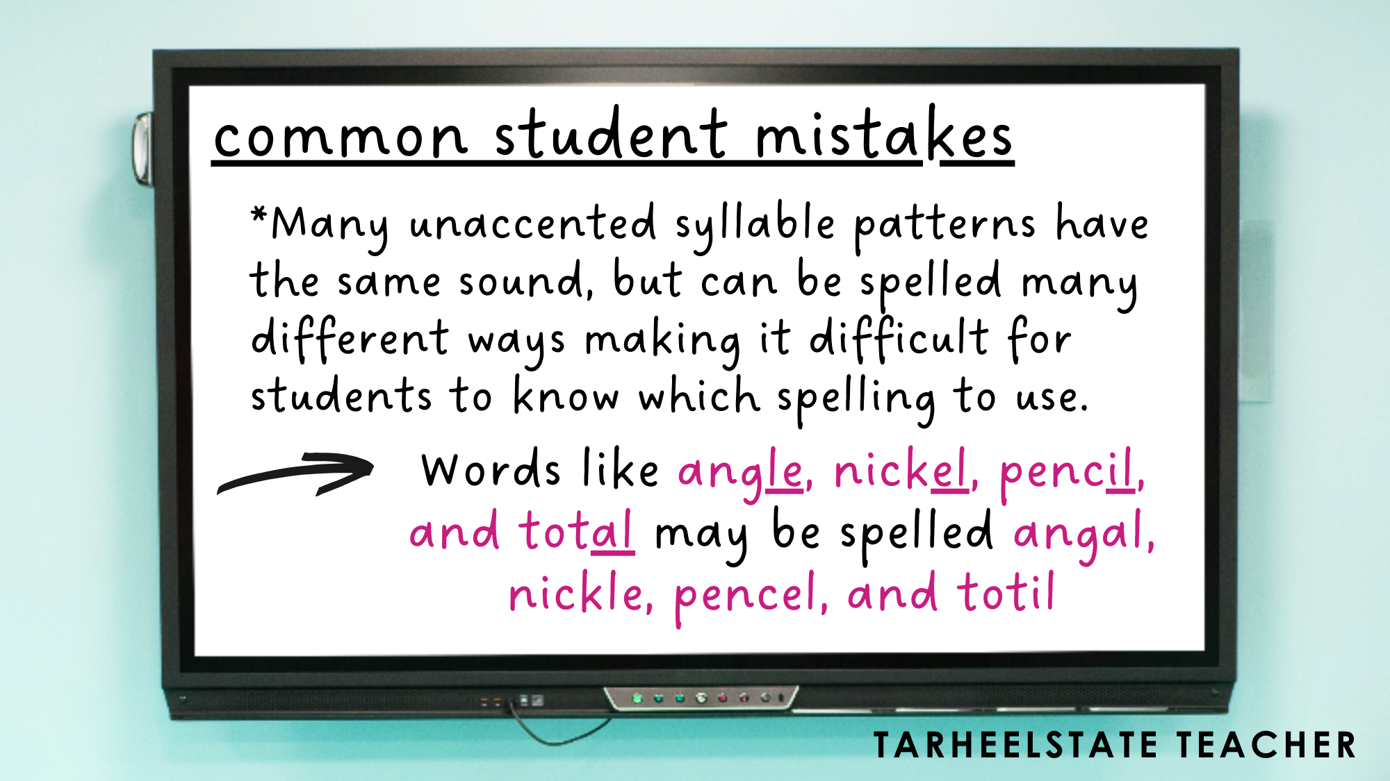 TeachingUnaccentedSyllablesCommonMistakesImage1