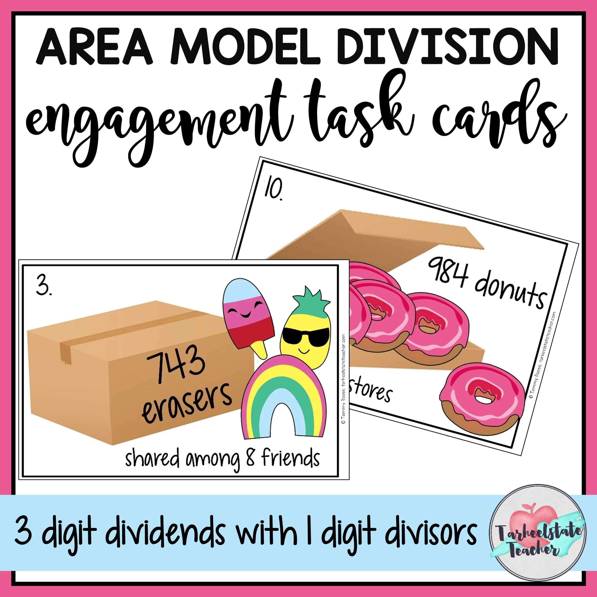 areamodeldivisiontaskcards