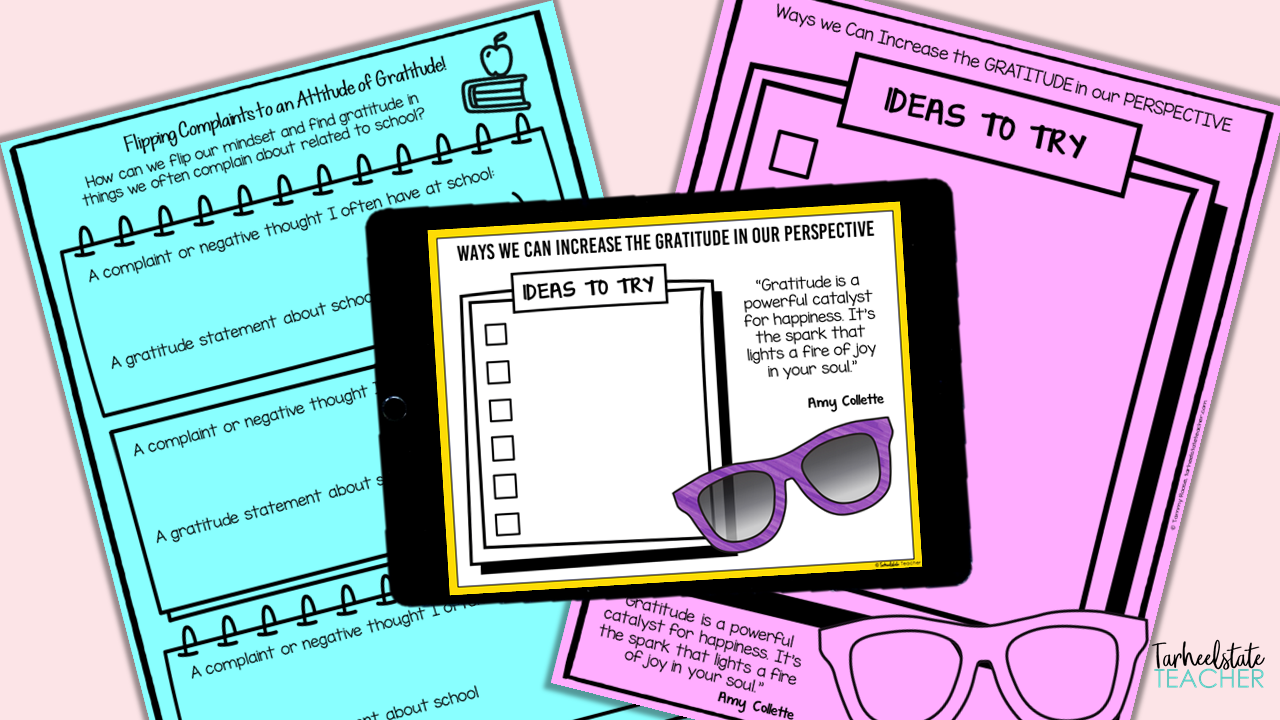 gratitude activities for students