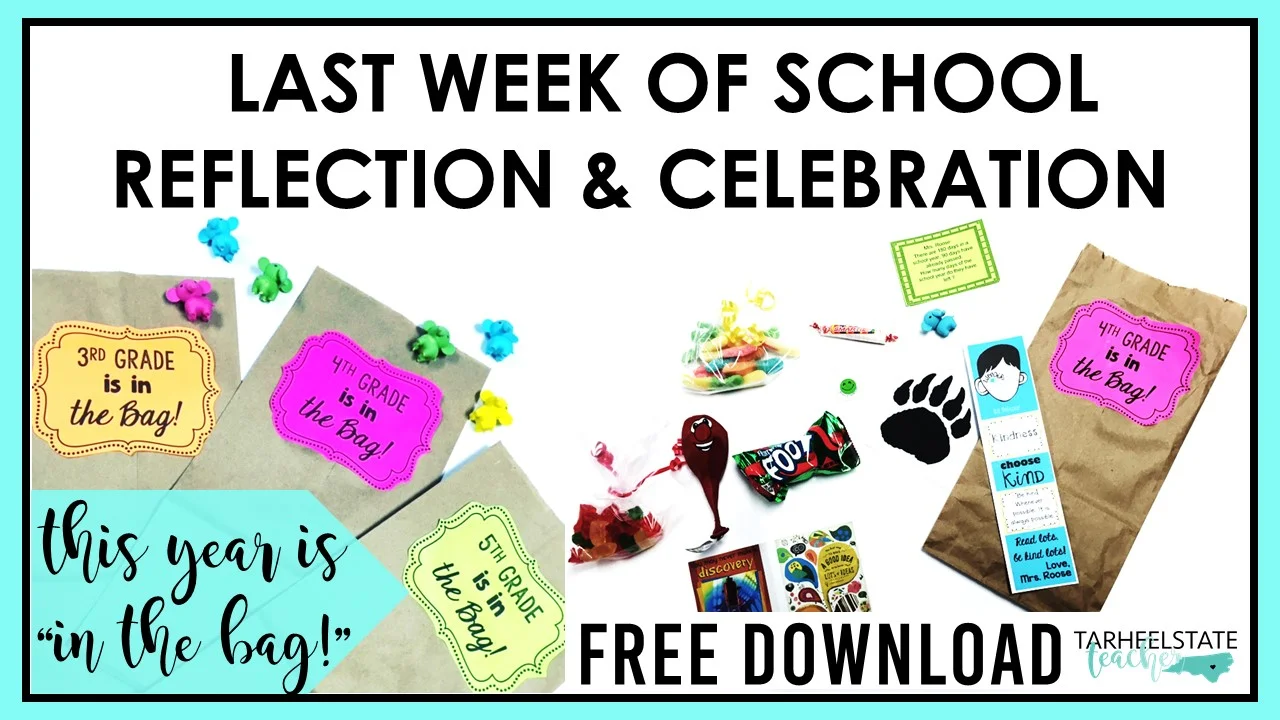 freelastweekofschoolactivityinthebag