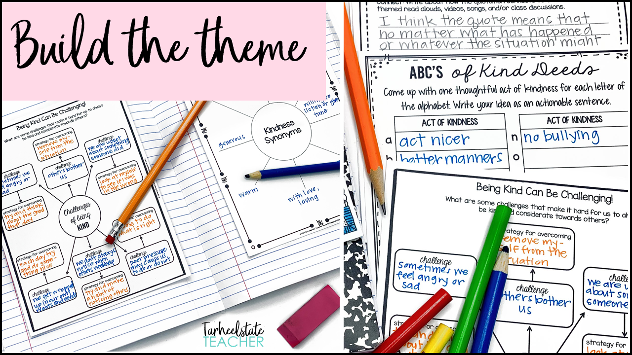 The Theme-Based Morning Meeting Routine for Upper Elementary (plus Meaty, Free Morning Meeting Resources) - image asset 9 kindness activities for upper elementary students