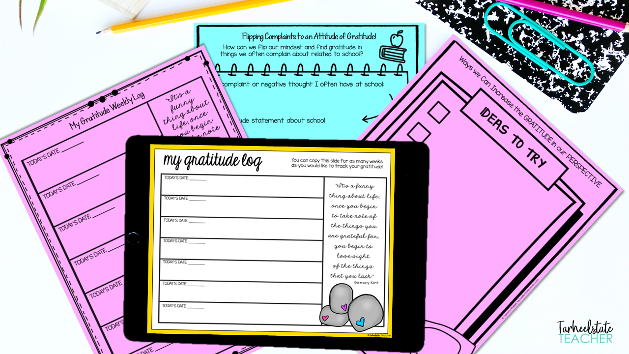 gratitude journal vs gratitude log
