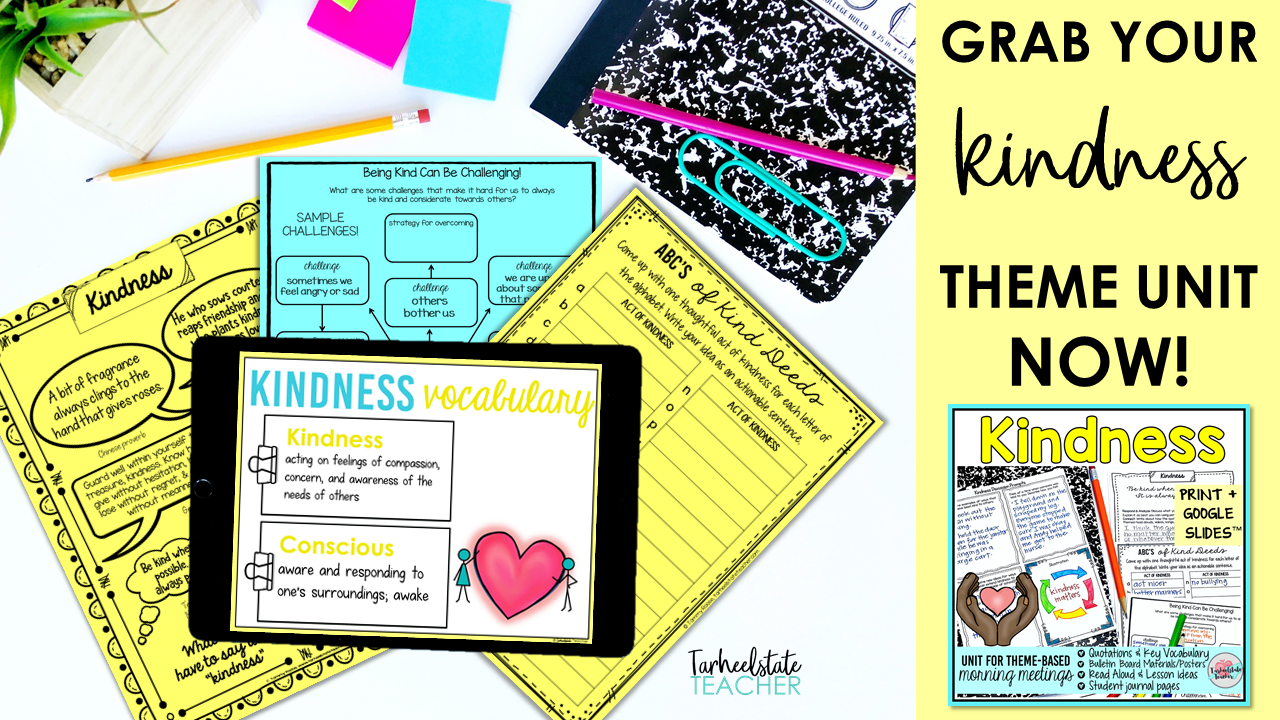 kindnessideasmorningmeetinglessonplans