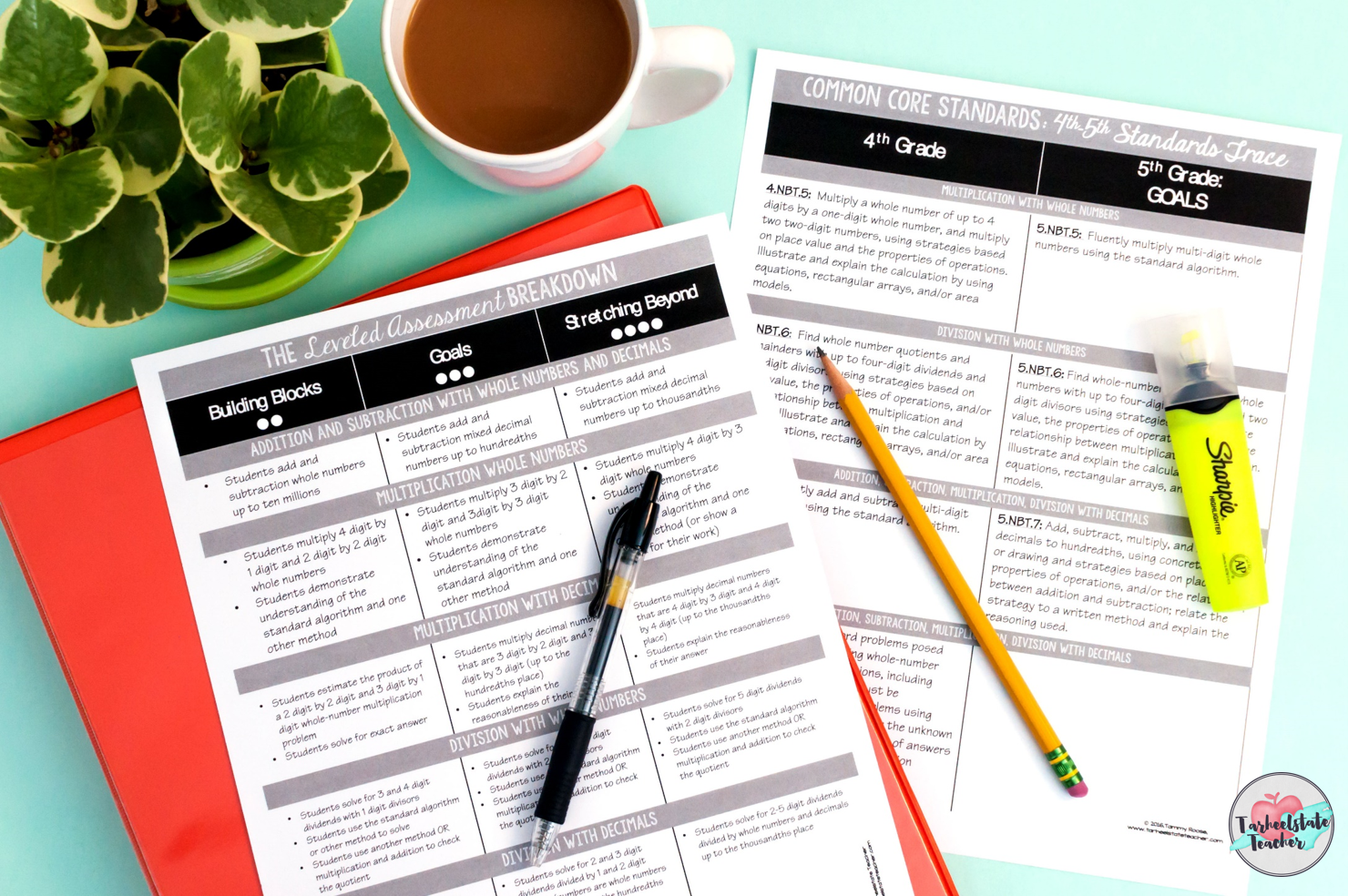 Different Approaches to Pre-Assessment in Math - leveledstandards4thgrade5thgrademath leveledstandards4thgrade5thgrademath