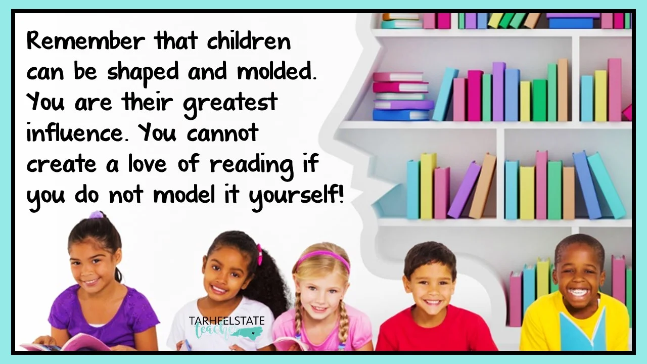 Helping Students Develop a LOVE of Reading - modelaloveofreading modelaloveofreading
