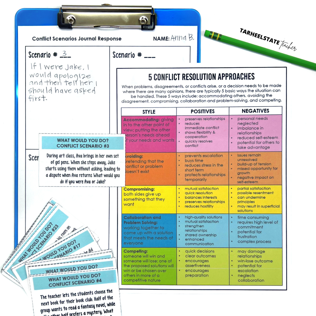 Why 3rd-5th Grade Classrooms Need a Morning Meeting Routine - scenarioconflictcards328129 scenarioconflictcards328129