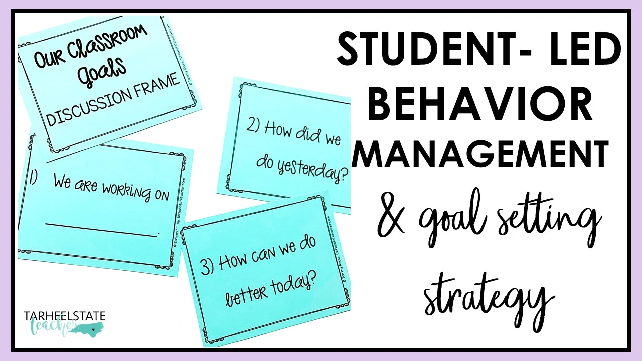 The Easiest Student Led Behavior Management Strategy - studentledbehaviormanagementstrategy studentledbehaviormanagementstrategy